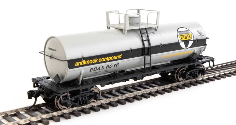 WalthersMainline 910-48009 36' Chemical Tank Car - Ready to Run -- Ethyl EBAX