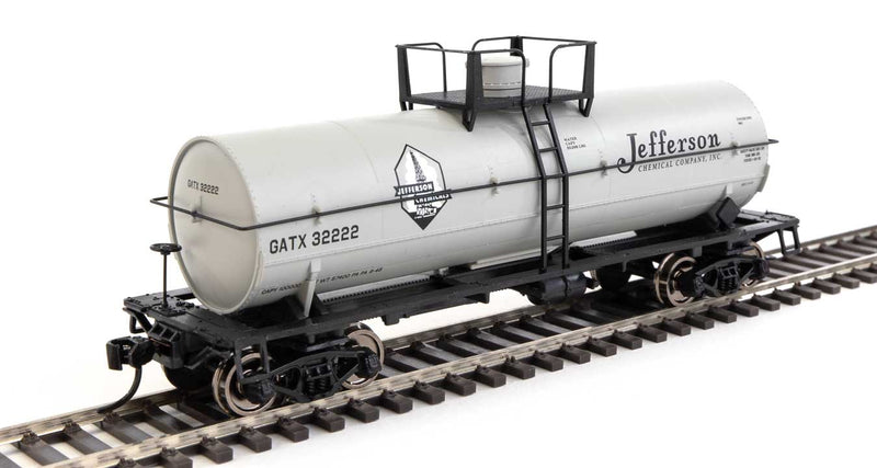 WalthersMainline 910-48010 36' Chemical Tank Car - Ready to Run -- Jefferson Chemical GATX