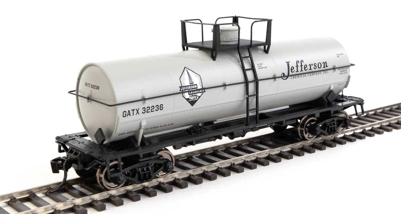 WalthersMainline 910-48011 36' Chemical Tank Car - Ready to Run -- Jefferson Chemical GATX