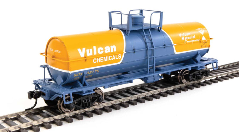 WalthersMainline 910-48020 36' Chemical Tank Car - Ready to Run -- Vulcan Chemical GATX