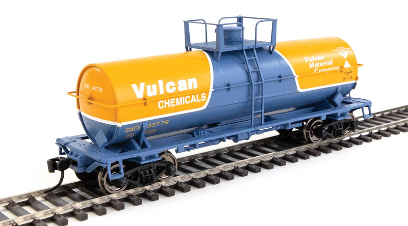 WalthersMainline 910-48020 36' Chemical Tank Car - Ready to Run -- Vulcan Chemical GATX