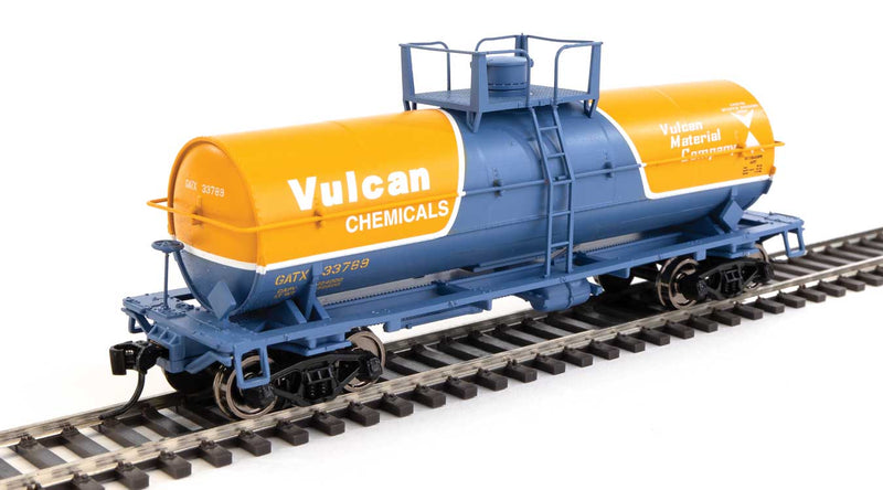 WalthersMainline 910-48021 36' Chemical Tank Car - Ready to Run -- Vulcan Chemical GATX