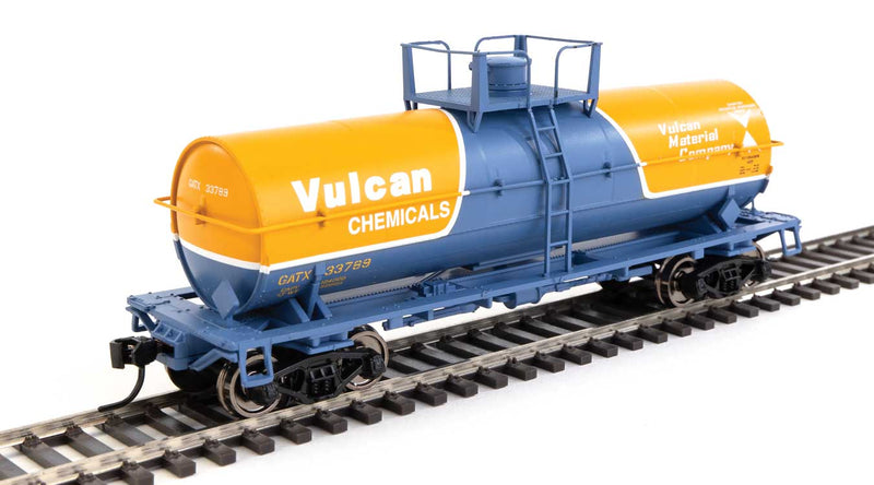 WalthersMainline 910-48021 36' Chemical Tank Car - Ready to Run -- Vulcan Chemical GATX