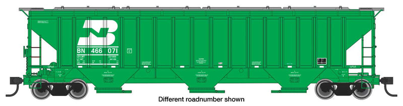 WalthersMainline 910-49002 Trinity 4750 3-Bay Covered Hopper - Ready to Run -- Burlington Northern