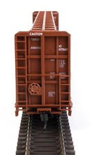 WalthersMainline 910-50715 72' Centerbeam Flatcar w/Standard Beam - Ready to Run -- Illinois Central
