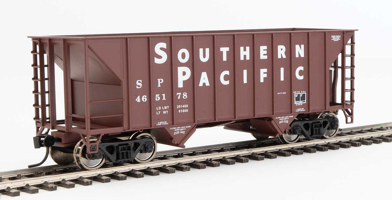 WalthersMainline 910-56627 34' 100-Ton 2-Bay Hopper - Ready to Run -- Southern Pacific(TM)