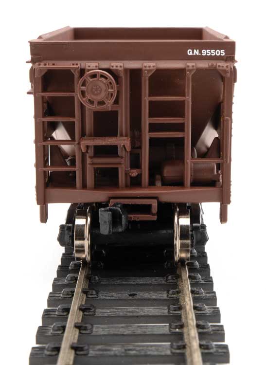 WalthersMainline 910-58079 24' Minnesota Taconite Ore Car 4-Pack - Ready To Run -- Great Northern