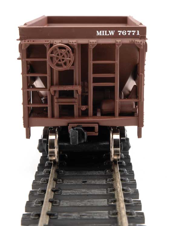 WalthersMainline 910-58081 24' Minnesota Taconite Ore Car 4-Pack - Ready To Run -- Milwaukee Road