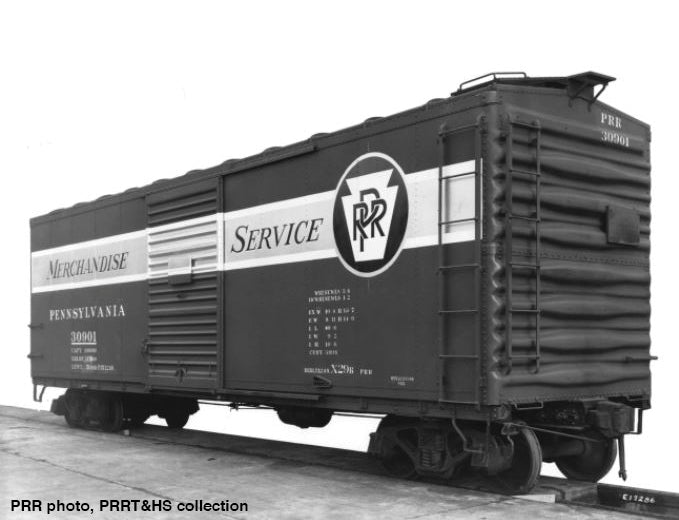 WalthersProto 920-901 Pennsylvania Railroad Merchandise Service Freight Train -- Pennsylvania Railroad Set