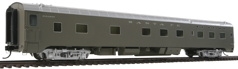Walthers 920-9328 San Francisco Chief 85' P-S Valley 6-6-4 Sleeper , Standard - Ready-to-Run HO