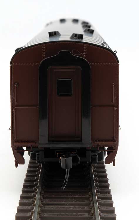 WalthersProto 920-9725 85' Pullman-Standard 12-4 Sleeper Plan 4130 -- Pennsylvania Railroad Class PS124 Cedar Creek (Tuscan, black, Dulux), HO