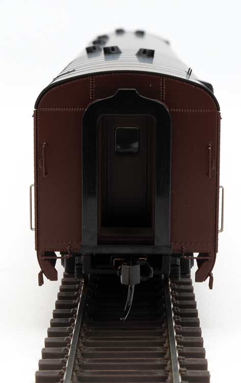 WalthersProto 920-9725 85' Pullman-Standard 12-4 Sleeper Plan 4130 -- Pennsylvania Railroad Class PS124 Cedar Creek (Tuscan, black, Dulux), HO