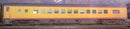 WalthersProto 920-9803 85' Pullman-Standard Southern Pacific 83-C-2 Coach- City of San Francisco -- Southern Pacific(TM) - Standard w/Decals (yellow, gray, red), HO