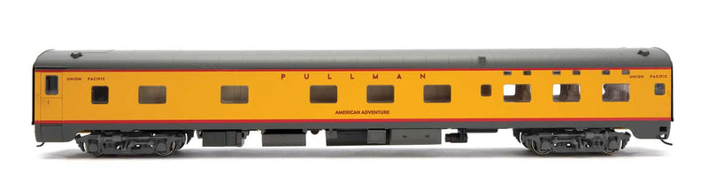 WalthersProto 920-9832 85' Pullman-Standard 6-6-4 Sleeper -- Union Pacific(R) - American Adventure (yellow, gray, red), HO