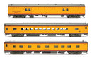 WalthersProto 920-9876 Holiday Season City of San Francisco Consist Expansion Set -- Factory-Printed MILW Express #1324, UP(R) Coach #5455, UP Imperial Gate, HO