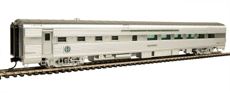 WalthersProto 920-14451 85' Pullman-Standard 36-Seat Diner - Ready to Run -- Lighted - BNSF
