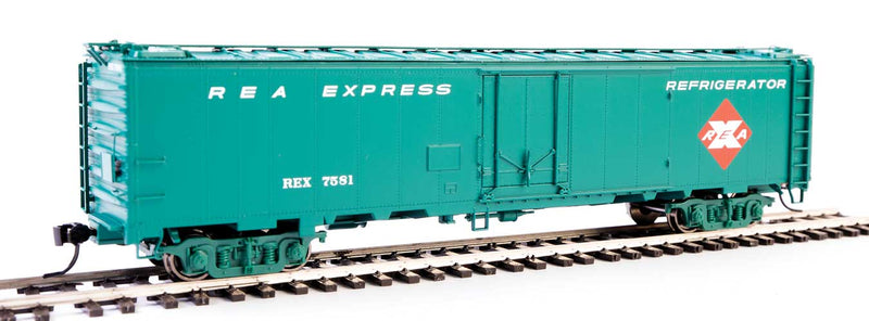 Walthers 920-17323 50' REA Riveted Steel Express Reefer -- Railway Express Agency