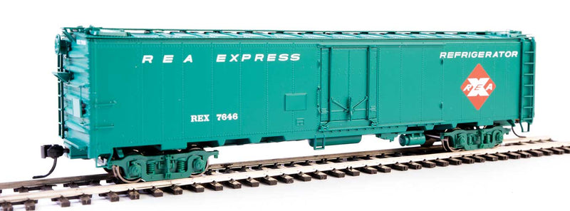 Walthers 920-17324 50' REA Riveted Steel Express Reefer -- Railway Express Agency