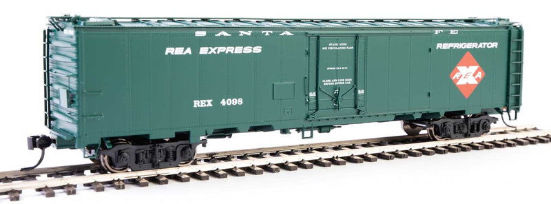 Walthers 920-17330 50' REA Riveted Steel Express Reefer -- Santa Fe