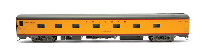 PREORDER WalthersProto 920-18820 85' Pullman-Standard Ocean Series 5-2-2 Sleeper -- Union Pacific Standard with decals (yellow, red, gray trucks), HO