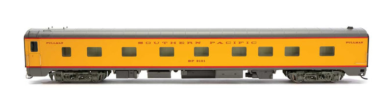 WalthersProto 920-18850 85' Pullman-Standard 4-4-2 Imperial Series Sleeper Plan #4069H -- Southern Pacific / Pullman #9101 (UP yellow, red), HO