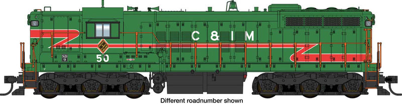 WalthersProto 920-48703 EMD SD9 - Standard DC -- Chicago & Illinois Midland