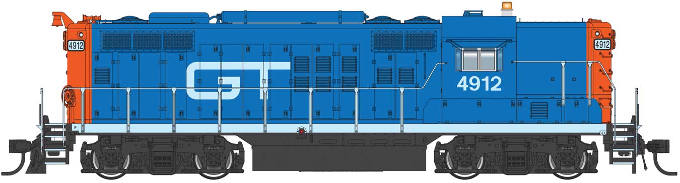 Walther Proto HO Scale 1/87 EMD GP9 Phase II - LokSound 5 Sound