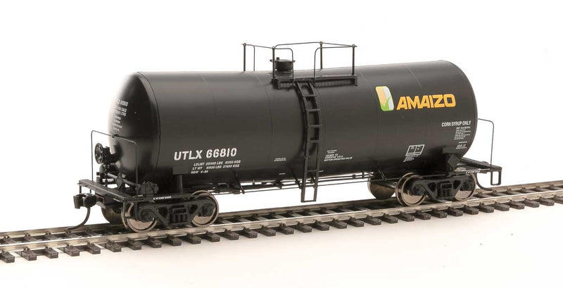 Walthers 920-100157 40' UTLX 16,000-Gallon Funnel-Flow Tank Car - Ready to Run -- Amaizo UTLX