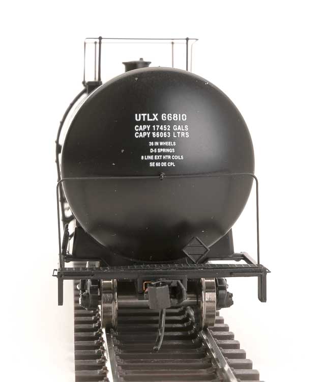 Walthers 920-100157 40' UTLX 16,000-Gallon Funnel-Flow Tank Car - Ready to Run -- Amaizo UTLX