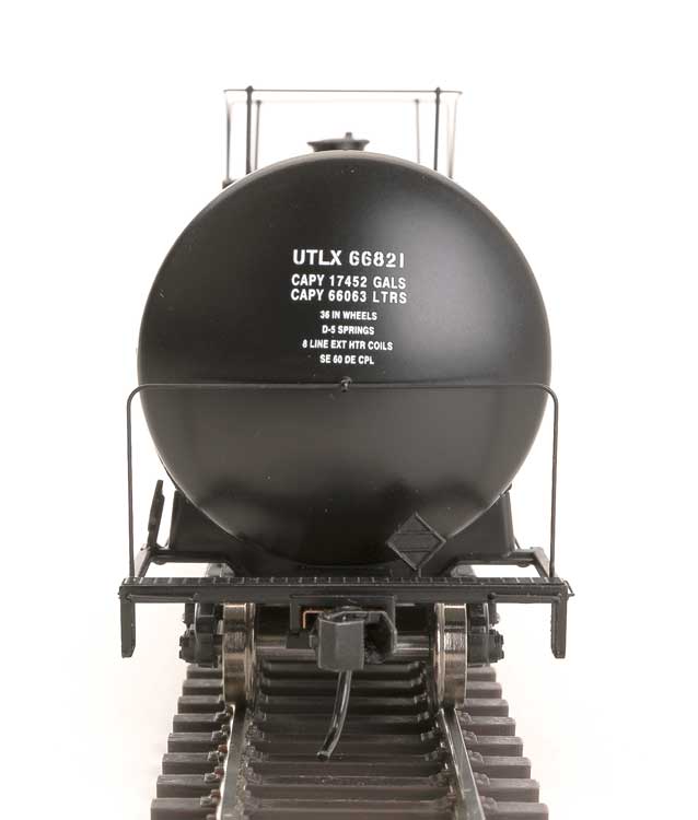 Walthers 920-100158 40' UTLX 16,000-Gallon Funnel-Flow Tank Car - Ready to Run -- Amaizo UTLX