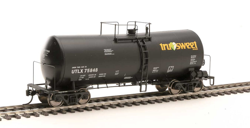 Walthers 920-100164 40' UTLX 16,000-Gallon Funnel-Flow Tank Car - Ready to Run -- Tru Sweet UTLX