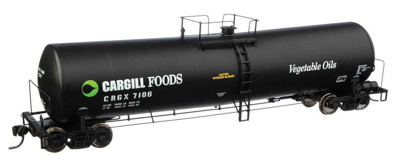 WalthersProto 920-100251 54' 23,000 Gallon Funnel-Flow Tank Car - Ready to Run -- Cargill CRGX