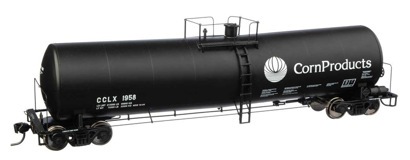 WalthersProto 920-100254 54' 23,000 Gallon Funnel-Flow Tank Car - Ready to Run -- Corn Products CCLX