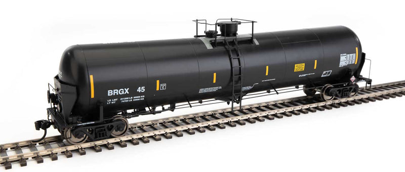 Walthers 920-100730 55' Trinity Modified 30,145-Gallon Tank Car - Ready to Run -- Bridger Rail Shipping BRGX