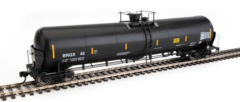 Walthers 920-100730 55' Trinity Modified 30,145-Gallon Tank Car - Ready to Run -- Bridger Rail Shipping BRGX