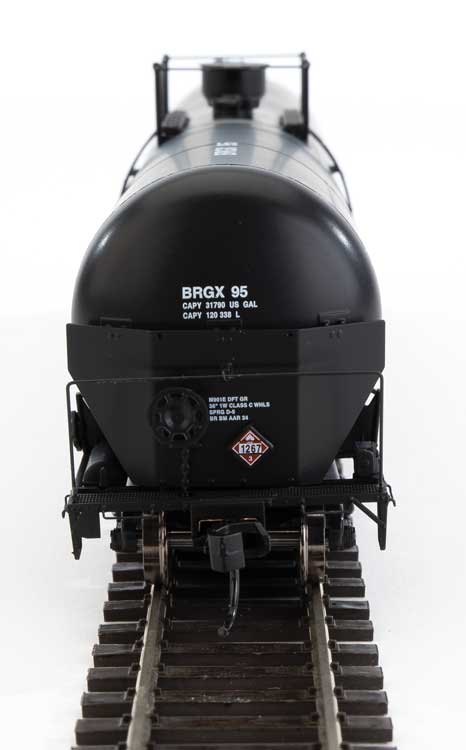 Walthers 920-100731 55' Trinity Modified 30,145-Gallon Tank Car - Ready to Run -- Bridger Rail Shipping BRGX