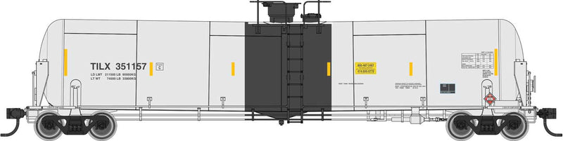 Walthers 920-100754 55' Trinity Modified 30,145-Gallon Tank Car - Ready to Run -- Trinity Industries Leasing TILX