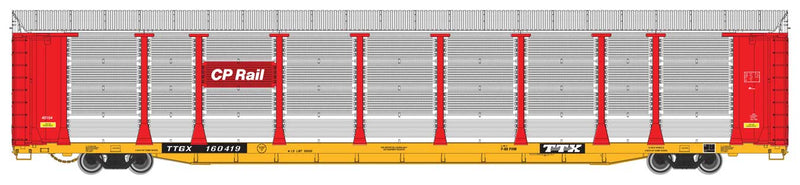 WalthersProto 920-101512 89' Thrall Bi-Level Auto Carrier - Ready To Run -- Canadian Pacific TTGX