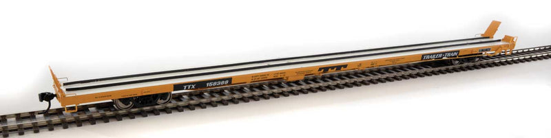 Walthers 920-104226 89' Bethlehem Flush-Deck Flatcar - Ready to Run -- TTX