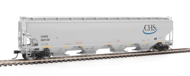 WalthersProto 920-105849 67' Trinity 6351 4-Bay Covered Hopper - Ready to Run -- Cenex Harvest States Cooperative CHSX
