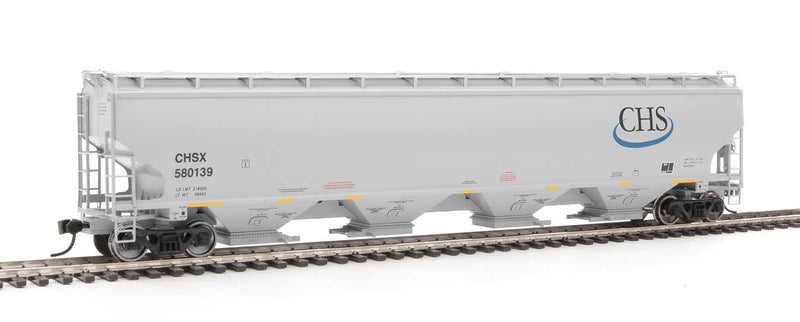 WalthersProto 920-105849 67' Trinity 6351 4-Bay Covered Hopper - Ready to Run -- Cenex Harvest States Cooperative CHSX