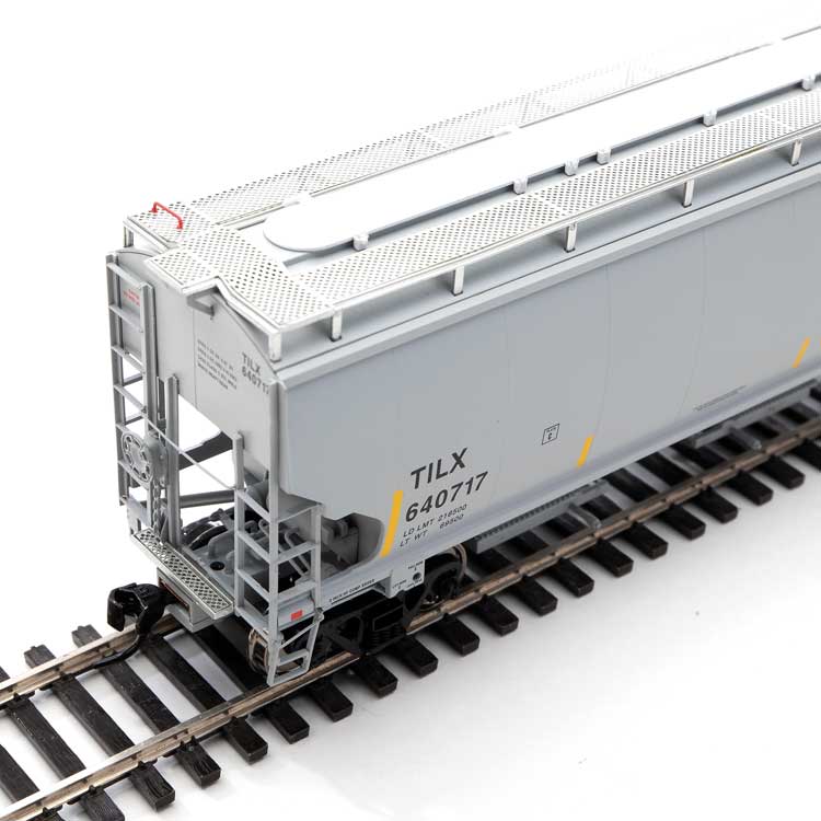 Walthers 920-105865 67' Trinity 6351 4-Bay Covered Hopper - Ready to Run -- Trinity Industries Leasing TILX