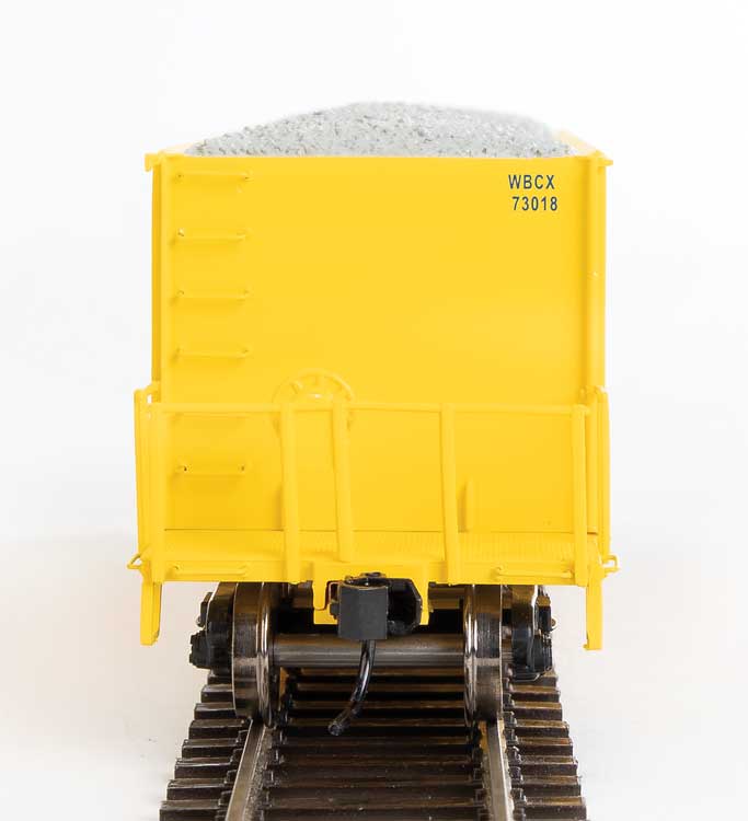 Walthers 920-106016 40' Ortner 100-Ton Open Aggregate Hopper - Ready to Run -- Blue Circle Cement WBCX