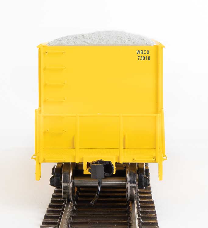 Walthers 920-106016 40' Ortner 100-Ton Open Aggregate Hopper - Ready to Run -- Blue Circle Cement WBCX