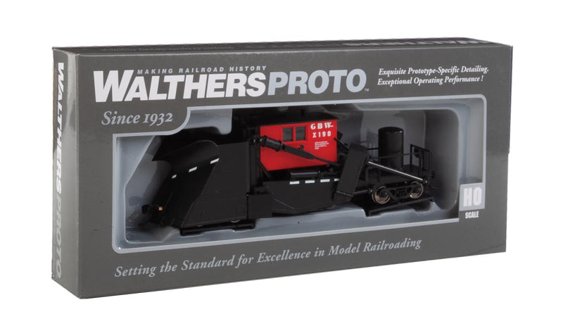WalthersProto 920-110122 Jordan Spreader - Ready to Run -- Green Bay & Western X-190, HO