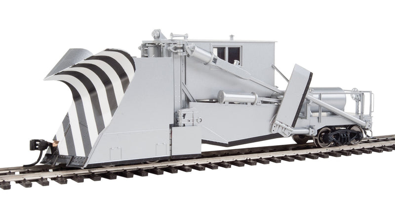 WalthersProto 920-110125 Jordan Spreader - Ready to Run -- Silver (Painted, Unlettered), HO