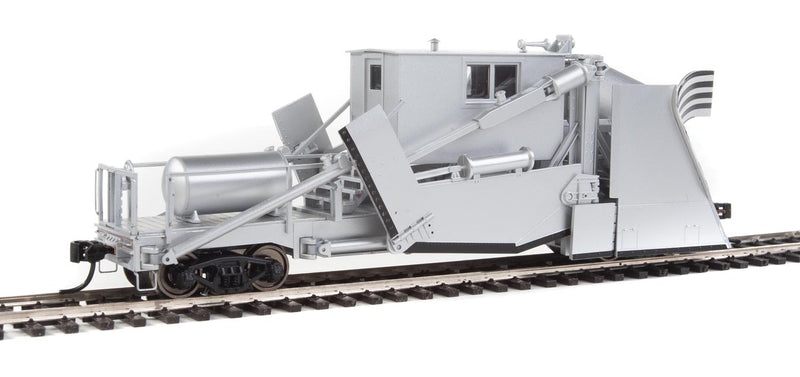 WalthersProto 920-110125 Jordan Spreader - Ready to Run -- Silver (Painted, Unlettered), HO