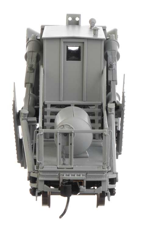 Walthers 920-110133 Jordan Spreader - Ready to Run -- Maintenance-of-Way (gray), HO