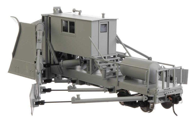 Walthers 920-110133 Jordan Spreader - Ready to Run -- Maintenance-of-Way (gray), HO