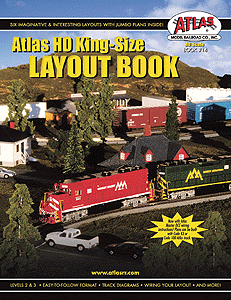 Atlas Model Railroad Co. 150-14 Atlas HO King-Size Layout Book